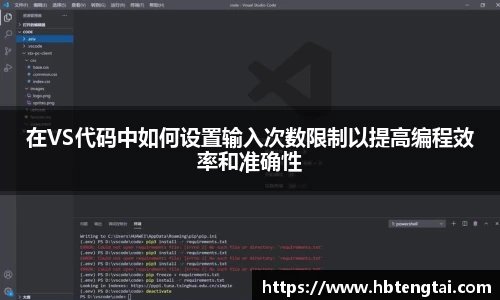 在VS代码中如何设置输入次数限制以提高编程效率和准确性
